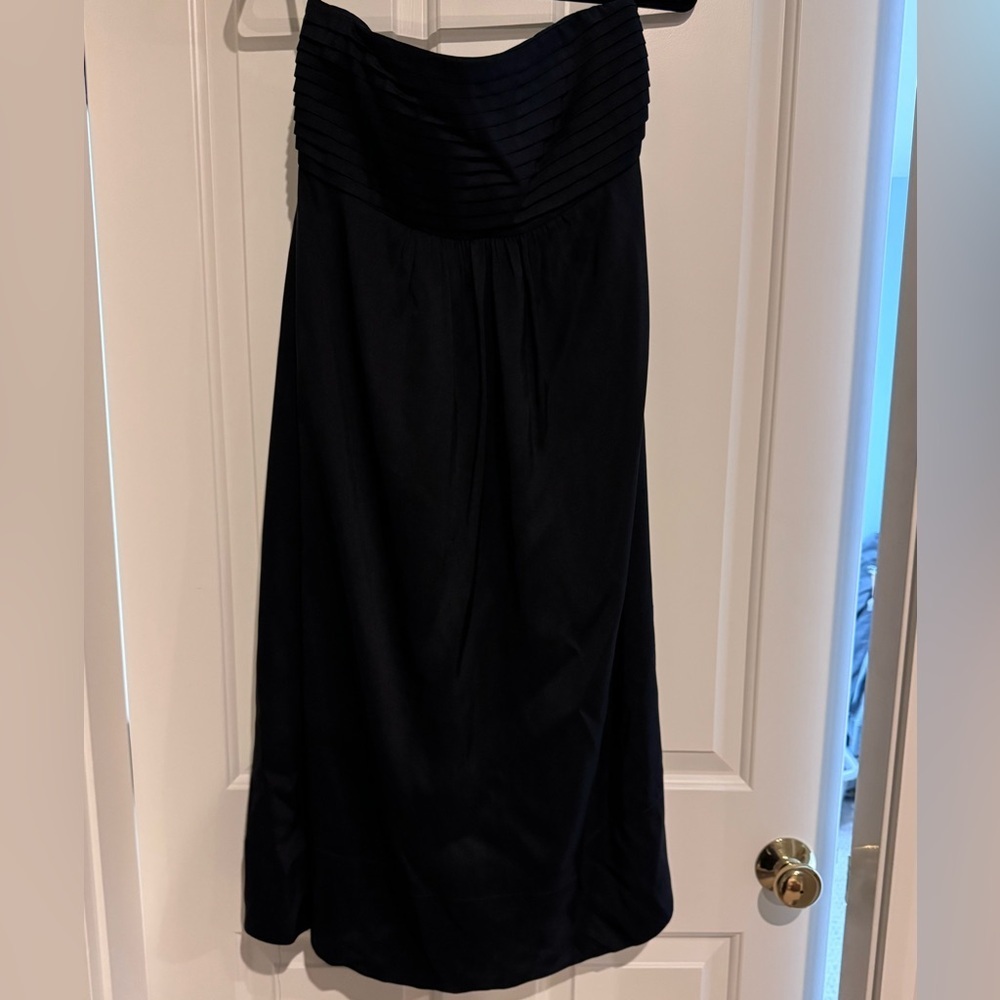 Banana Republic Strapless Black Dress